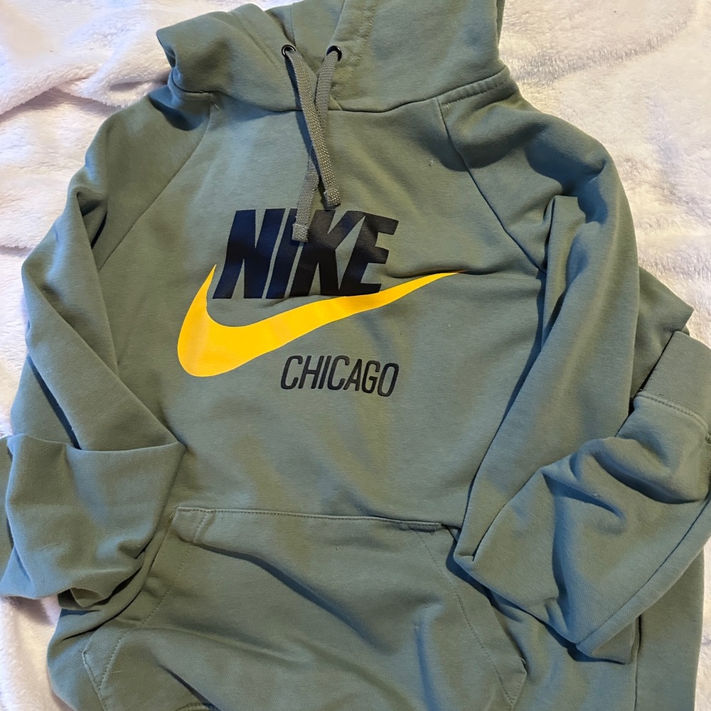 Nike unisex Green Hoodie